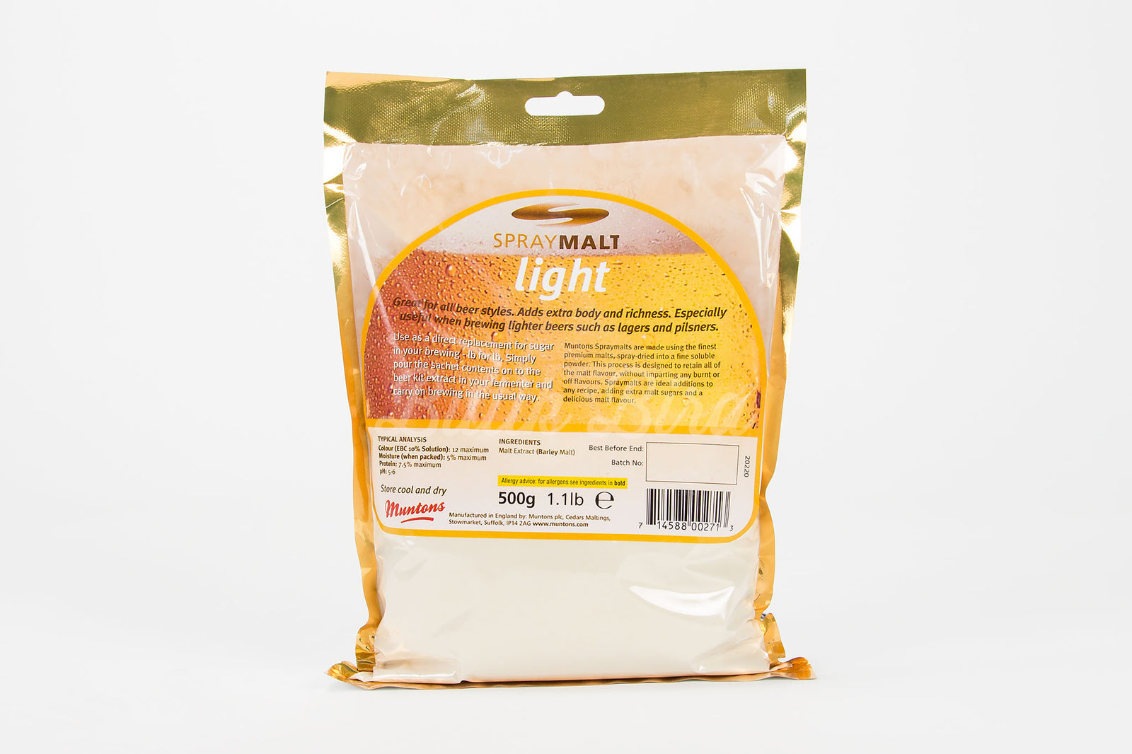 Açık Renk Kuru Malt Özü