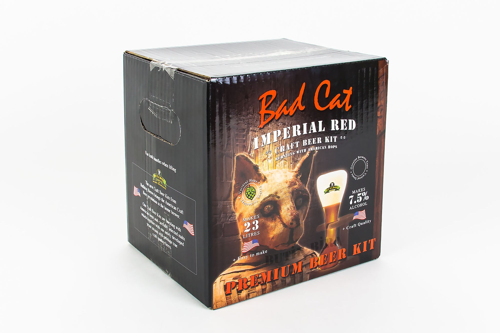Bulldog Bad Cat Imperial Red Evde Bira Yapımı Kiti - Butik Bira