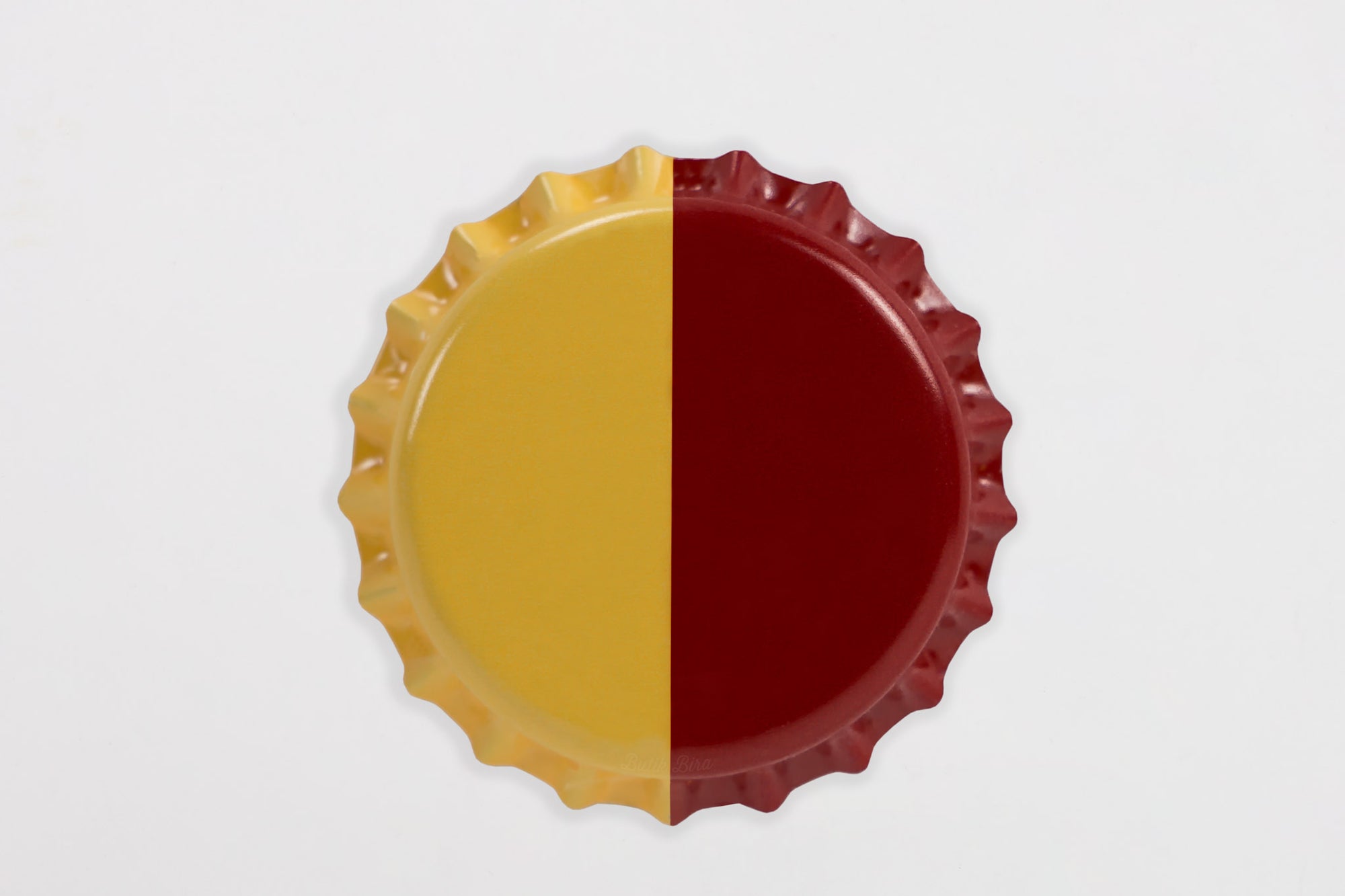 Sarı-Kırmızı Bira Şişesi Kapağı - Butik Bira
